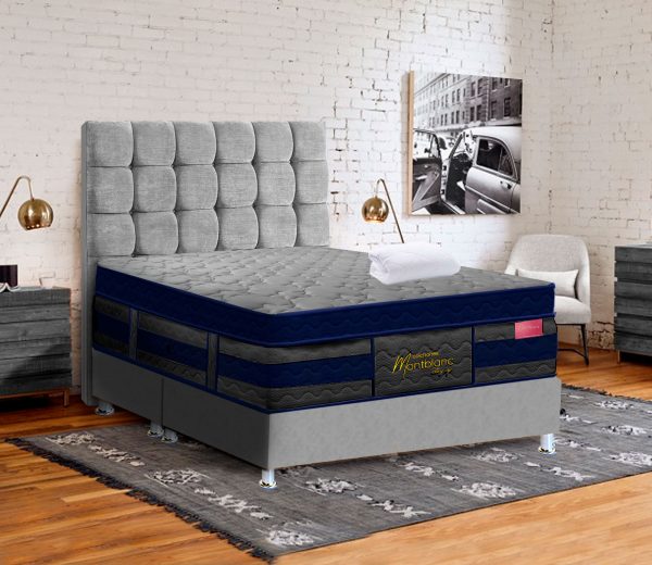 COMBO VETTA + BASE CAMA + CABECERO BASTEADO+ LENCERÍA