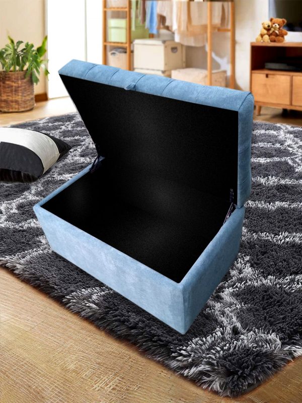 PUFF ELEGANCE AZUL - Imagen 2